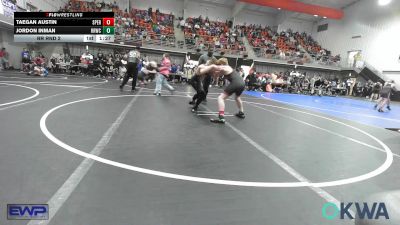 130 lbs Rr Rnd 2 - Taegan Austin, Sperry Wrestling Club vs Jordon Inman, Red Ryder Wrestling Club