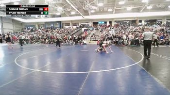 138 lbs 3rd Place Match - Rylon Teeples, South Summit vs Connor Simons, Spanish Fork
