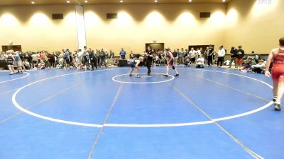 94 lbs Quarters - Dennis Hall, New Jersey vs Riley Crandall, Pennsylvania
