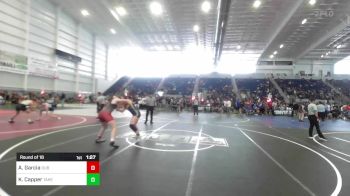 155 lbs Round Of 16 - Autumn Garcia, DUB Wrestling vs Katelyn Capper, Takedown Industries