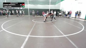 132 lbs Cons. Round 2 - Claudio Kirkendoll, Conway High School vs Audy Clark, St. Louis