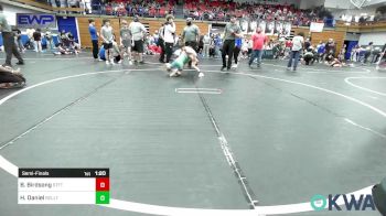 70-73 lbs Semifinal - Brax Birdsong, Standfast vs Hudson Daniel, Bridge Creek Youth Wrestling