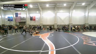 138 lbs Cons. Round 2 - Austin Mitchell, Layton vs Jack Siddoway, Payson