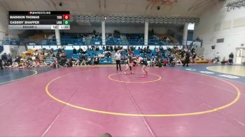 110A Round 2 - Cassidy Shaffer, Lander Valley vs Madison Thomas, Tongue River