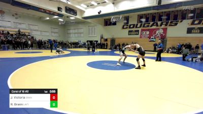 141 lbs Consi Of 16 #2 - Jayson Victoria, Granada vs Ryker Brann, Layton (UT)