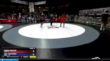 170 lbs Round 4 (16 Team) - Oren Freison, BAWA vs Rey Martinez, REWA