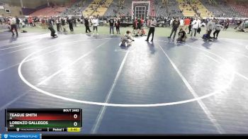 138 lbs Cons. Round 5 - Lorenzo Gallegos, NM vs Teague Smith, IA