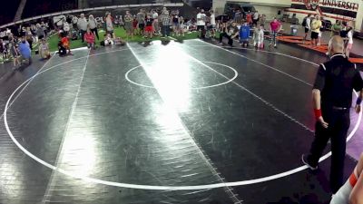 117 lbs Champ. Round 5 - Noah Schulz, Alaska vs Braxtyn Anderson, Montana