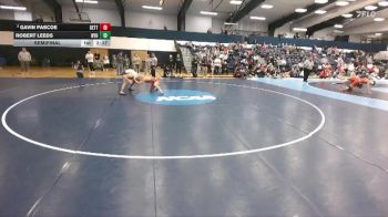 157 lbs Semifinal - Robert Leeds, New York University vs Gavin Pascoe, Gettysburg