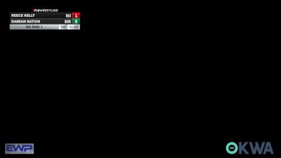 132 lbs Rr Rnd 1 - Reece Kelly, Norman Grappling Club vs Damian Nation, Darko Valley Wolf Pack