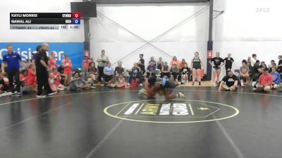 82 lbs Semifinal - Kayli Morris, CT Whale - W vs Nawal Ali, Ohio Outcasts - W