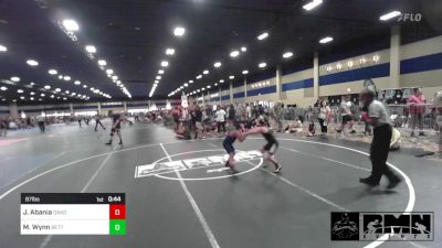 87 lbs Rr Rnd 5 - Jordan Abania, Oakdale WC vs Marshall Wynn, Betterman Elite