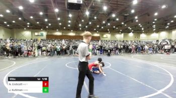 65 lbs Round Of 16 - Noah Endicott, MatTime vs Jordan Kuhlman, Carson Bulldogs