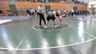 285 lbs Quarterfinal - Liam Cavaness, Ramona vs Noah Lopez, South Hills