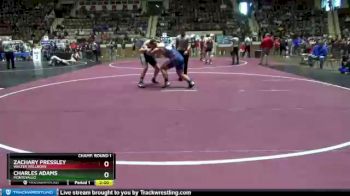 220 lbs Champ. Round 1 - Charles Adams, Montevallo vs Zachary Pressley, Walter Wellborn