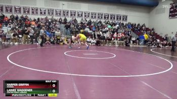 235 lbs Quarterfinal - Harper Griffin, Marion vs Lainee Waggener, Center Point-Urbana