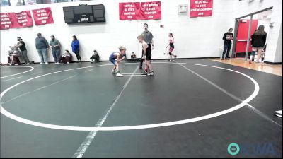 52 lbs Round Of 16 - Brixton Hiser, Murray County Takedown Club vs Janson Jones, Standfast