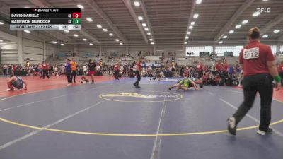 152 lbs Semifinal - David Daniels, CA vs Harrison Murdock, GA