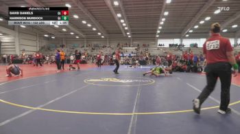 152 lbs Semifinal - David Daniels, CA vs Harrison Murdock, GA