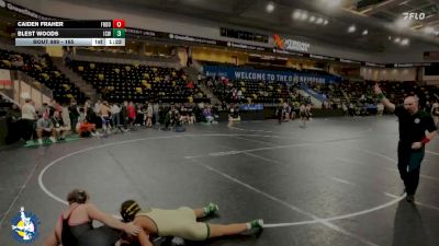 165 lbs Cons. Round 4 - Blest Woods, Iowa City, West vs Caiden Fraher, Fort Dodge