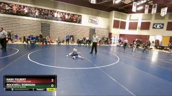 39 lbs Quarterfinal - Nash Tolbert, Champions Wrestling Club vs Rockwell Robinson, Empire Battle School