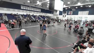 155 lbs 3rd Place Match - Danielle Navarro, The Lab Academy Wrestling vs Annabelle Reed, Chaparral High School Wrestlin