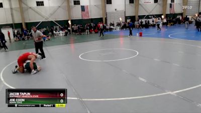 157 lbs Cons. Round 1 - Joe Coon, Adams State vs Jacob Taplin, Southwest Minnesota State