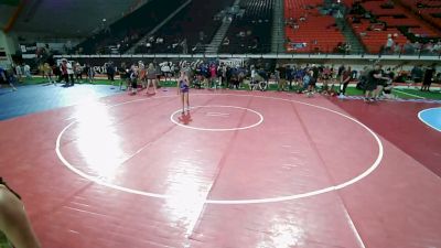 96 lbs Quarters - Vayda Chavez, Nevada vs Dovie Mayes, Montana