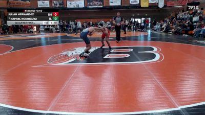 138 lbs Quarterfinal - Julian Hernandez, Gooding vs Rafael Rodriguez, Filer