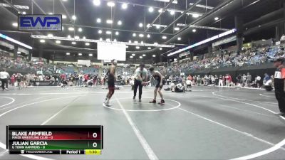 125 lbs Champ. Round 1 - Julian Garcia, U Town Hammers vs Blake Armfield, Maize Wrestling Club