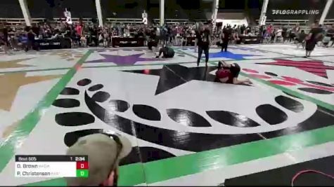 Dominic Brown vs Pearce Christensen 2022 F2W Colorado Open