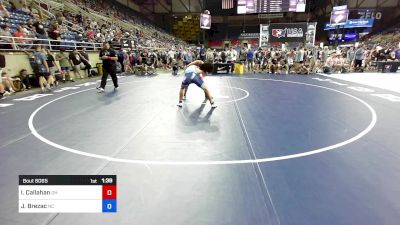 138 lbs Cons 64 #1 - Isaiah Callahan, OH vs Josh Brezac, NC