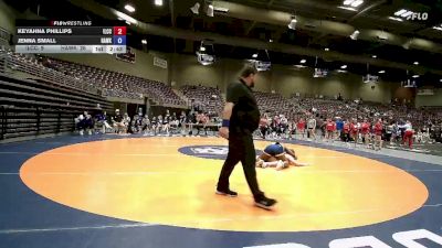 180 lbs Round 5 (6 Team) - Jenna Small, Hawkeye Community College vs Keyahna Phillips, Iowa Lakes CC