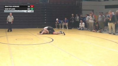157 lbs Consolation - Drayton Howard, Stratford vs Sam Wyland, Eastside