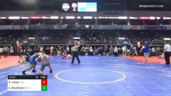 122 lbs Final - Davis Joiner, Lebanon Wrestling vs Ethan Boudreaux, Rebel Wrestling Club