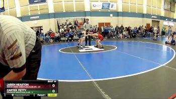 73 lbs Round 4 (10 Team) - Carter Petty, Franklin Wrestling Club vs Jaren Heaston, Indian Creek Wrestling Club (M)