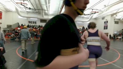 190 lbs Quarterfinal - Holden Hoiness, Laurel vs Haeden Blair, Thermopolis