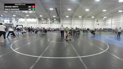 91 lbs Round Of 32 - Michael Menyo, Smitty's Wrestling Barn vs Emilio Mountain, Iron Faith WC
