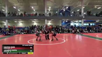 80 lbs Finals (2 Team) - Leonidas Giatis, Highland vs Ashton Derr, Barberton