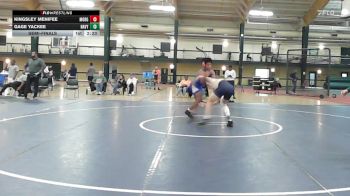 184 lbs Semifinal - Kingsley Menifee, Morgan State - UNATT vs Gage Yackee, Navy