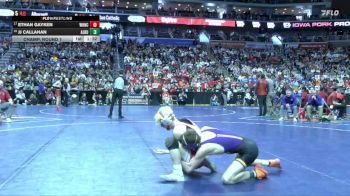 1A-132 lbs Champ. Round 1 - Ethan Gayken, West Hancock, Britt vs JJ Callahan, Alburnett