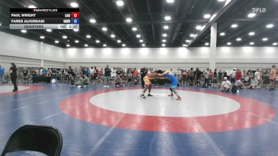 175 lbs Quarters - Paul Wright, Lake Gibson vs Fares Alkurdasi, Raleigh Area Wrestling (RAW) Club