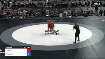 145 lbs Rnd Of 64 - Jack Davis, Indiana vs Gabriel Logan, New Jersey