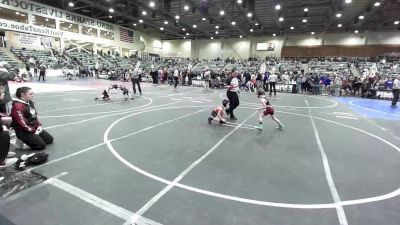 52 lbs Quarterfinal - Zayde Mozrok, Truckee WC vs Hope Cabe, NorCal Nomads