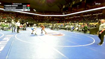 157 Class 3 lbs Cons. Round 2 - Kamron Watson, Hazelwood East vs Cale McCurry, Bolivar