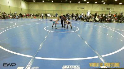 46 lbs Semifinal - Walter Walker, Texas Top Team 9u vs Jenson Inger, Powerhouse Gold 9U