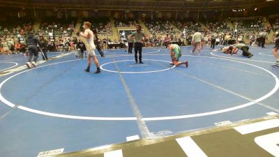 126 lbs Round Of 16 - Jayden Green-Lindsey, Spartan Wrestling Fort Smith vs Camron Waters, Pocola Youth Wrestling