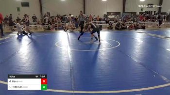 88 lbs Quarterfinal - Mason Hare, King Select vs Haakon Peterson, Sebolt