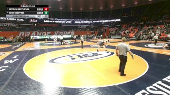 2A 215 lbs Quarterfinal - Josh Hoffer, Washington vs Jaxson Mathenia, Waterloo (H.S.)