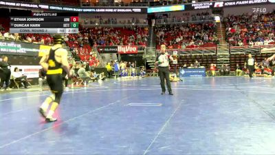 3A-144 lbs Cons. Round 3 - Ethan Johnson, ADM vs Duncan Harn, Bettendorf